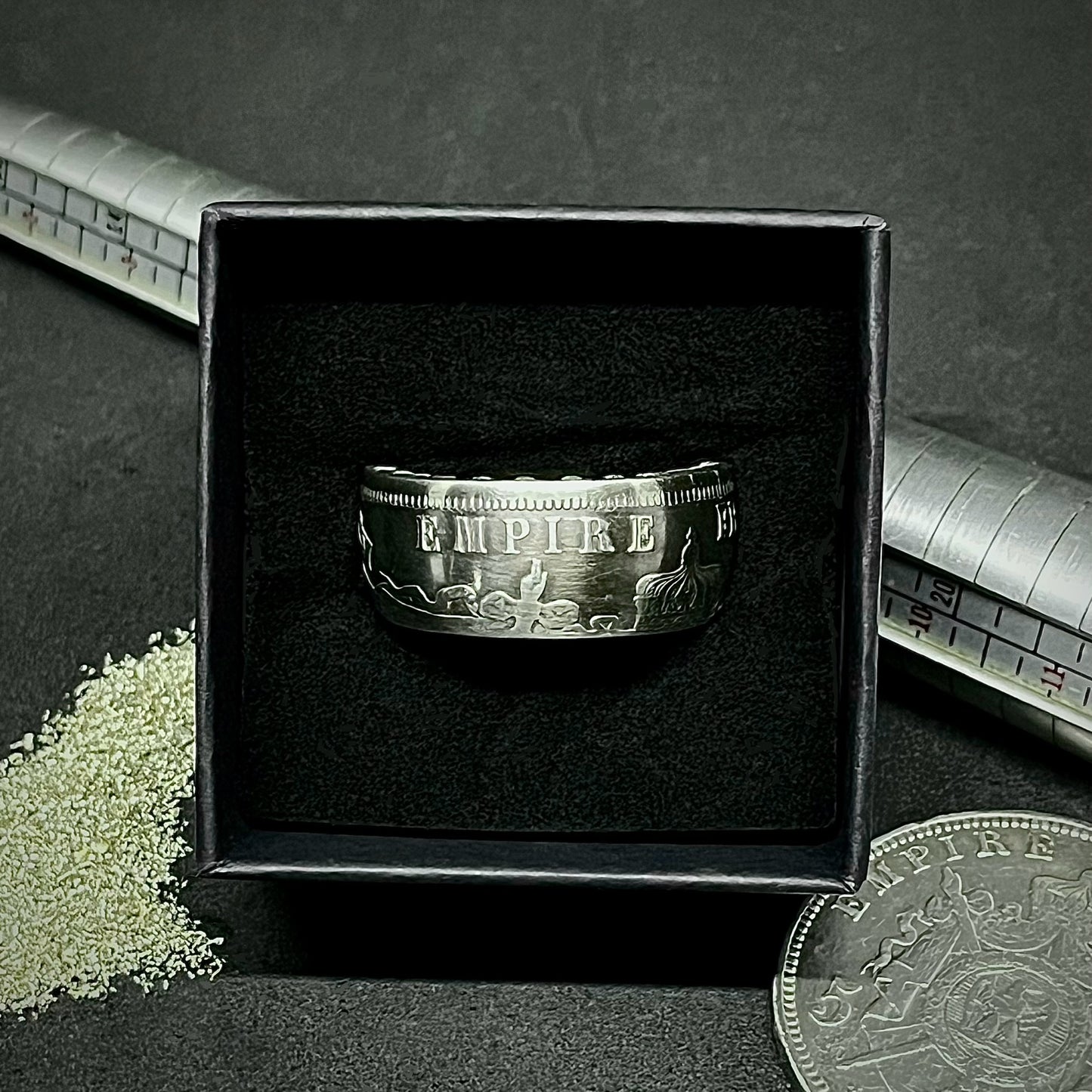 Bague Argent 5 Francs Napoléon III